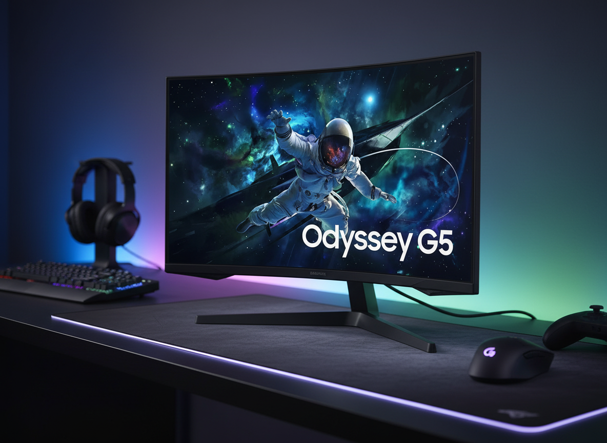 Review Analítico: Monitor Gamer Samsung Odyssey G5 32" QHD 165Hz 1ms